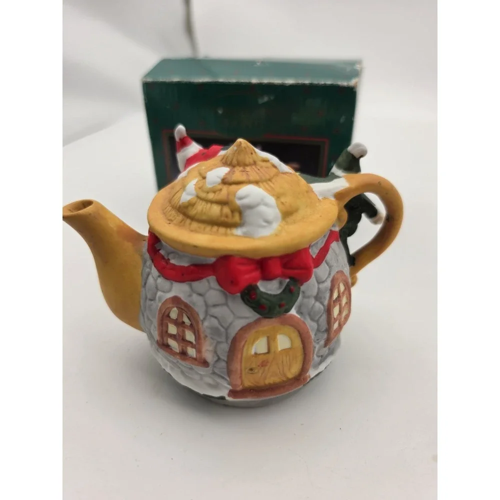Vtg Tea Pot House 6